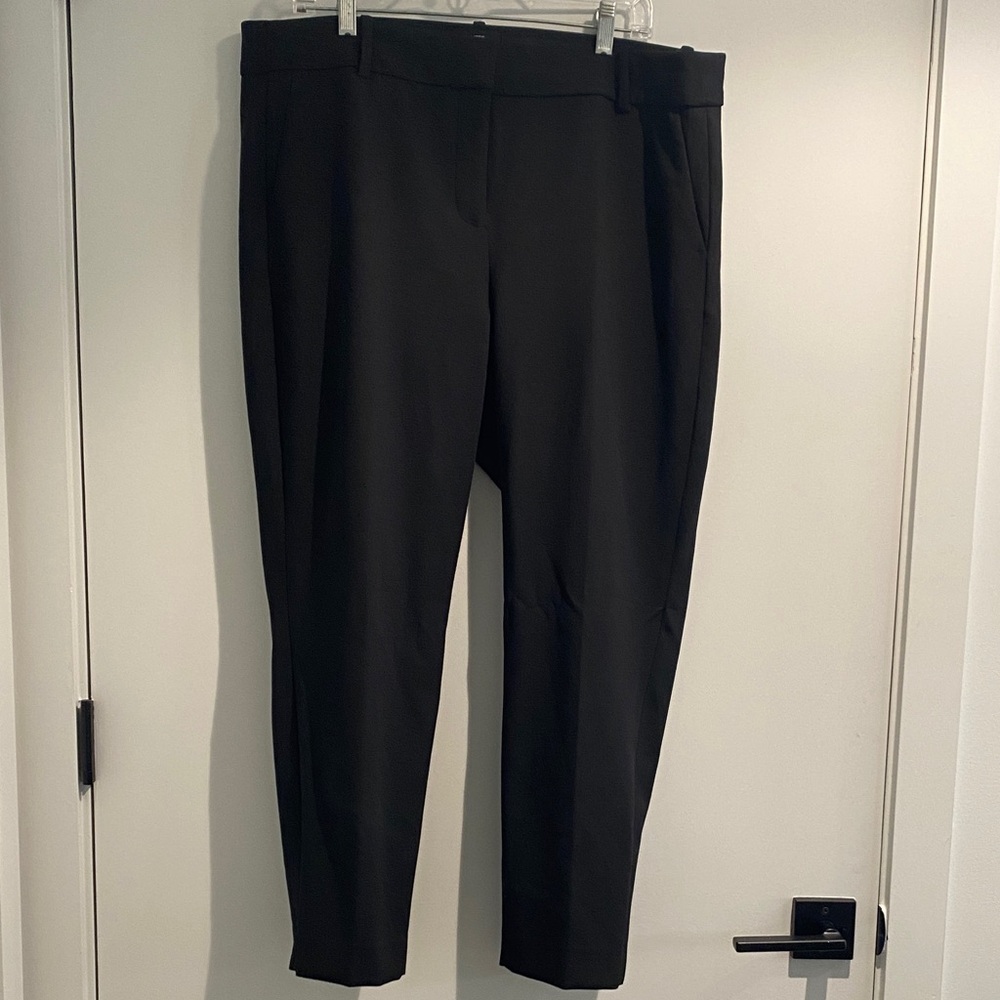 J. Crew Elegant Black Trousers